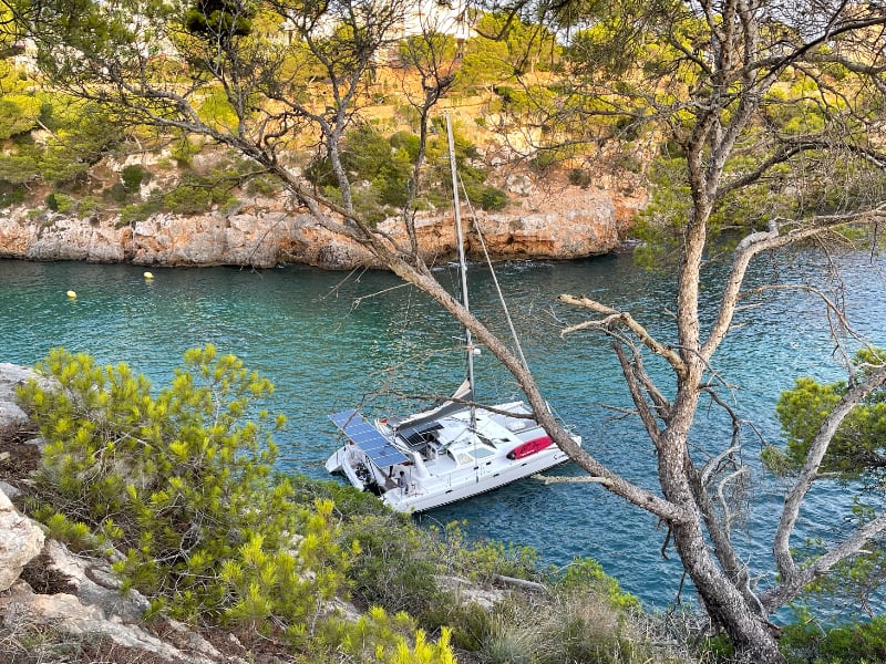 catamaran sunshine in cala pi majorca